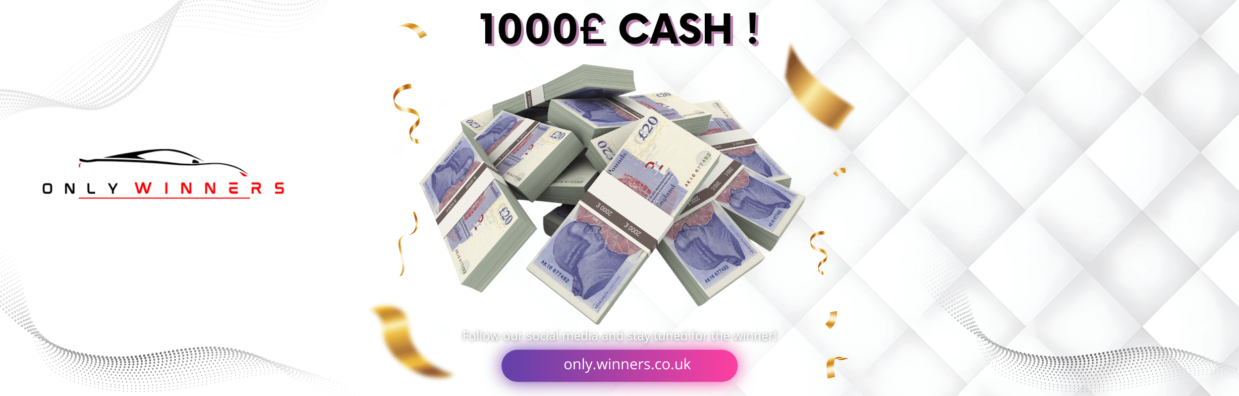 Ticket Lists To Winn 1000£ Cash!